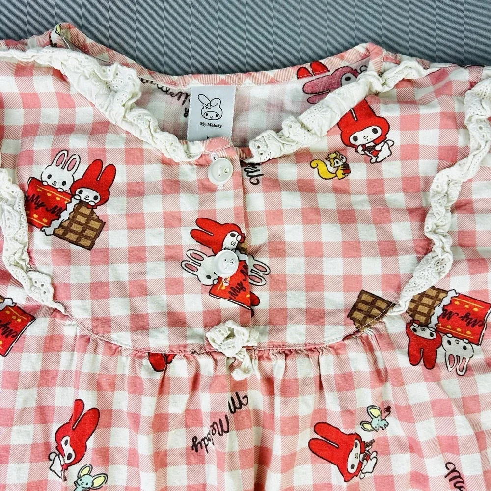 My Melody‎ Little Girls XS-S Pajama Top Shirt (Read)